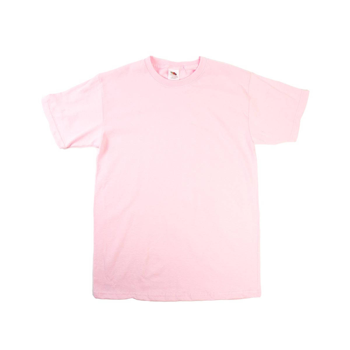 

Детская футболка Классическая Fruit of the loom 100% хлопок valueweight kids светло розовый, 12-13