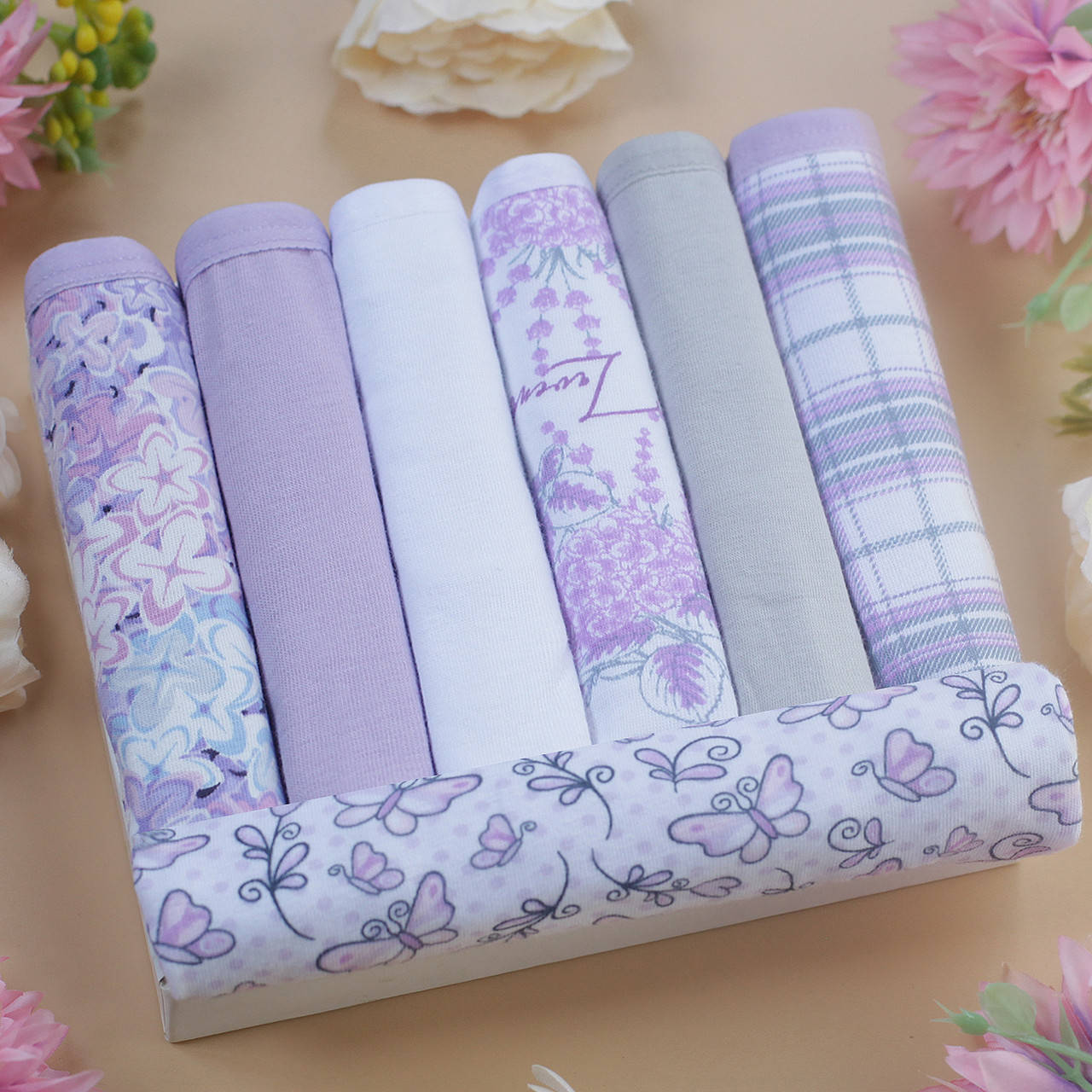 

Трусы женские Nicoletta Турция недельки M, L, XL, 2XL | 7 шт.