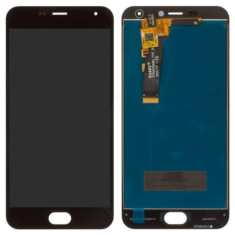 

Дисплей Meizu M2, M2 mini с тачскрином, микросхема 5x5 мм, Китай, черный