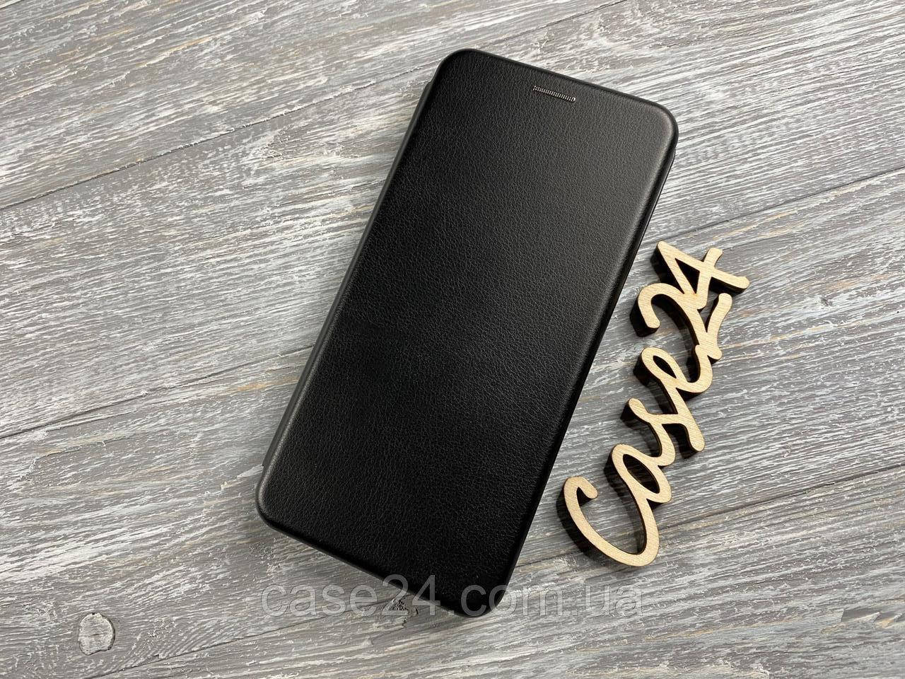 

Кожаный чехол книжка Elegant на Samsung Galaxy M12 (на самсунг м12) черный