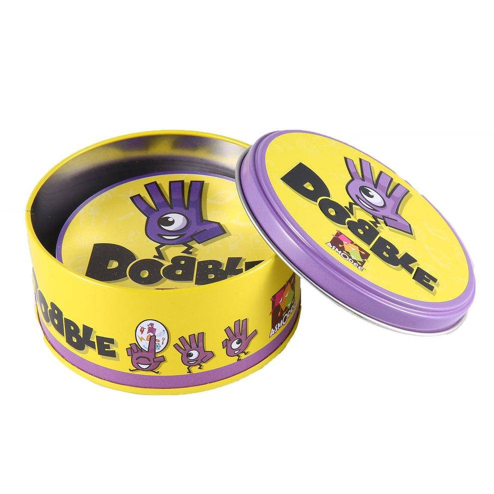 

Настольная карточная игра Dobble Дабл Доббл Добл Добль в жестяной банке