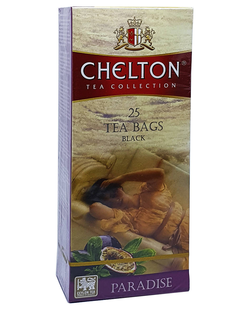 

Чай черный в пакетиках с маракуйей Chelton Paradise 25 шт х 2 г (52639)