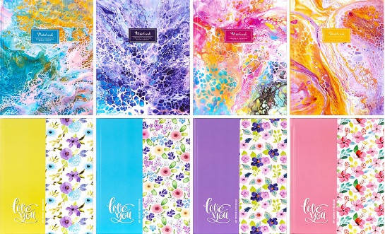 

Блокнот A5 320арк. кліт. мат. лам. №БК218/0421/Мандарин/(4)