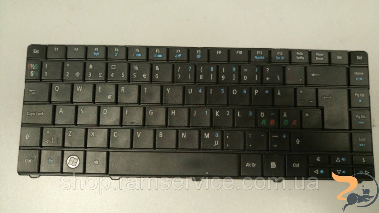 

Клавіатура для ноутбука Acer TravelMate 8472, 8372, б/в