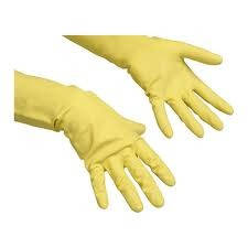 

Перчатки стерильные гинекологические до локтя GYNOGLOVE неопудренные р, Желтый