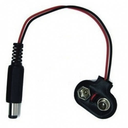 

Кабель для підключення батарейки 9В до Arduino