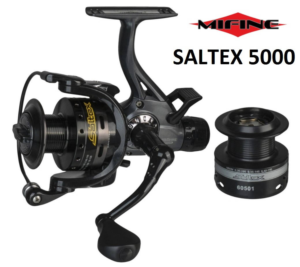 

Карповая катушка MIFINE SALTEX  с байтрайннером 5+1ВВ