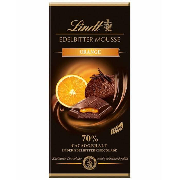 

Шоколад Lindt Edelbitter Orange Mousse 70% 150 g