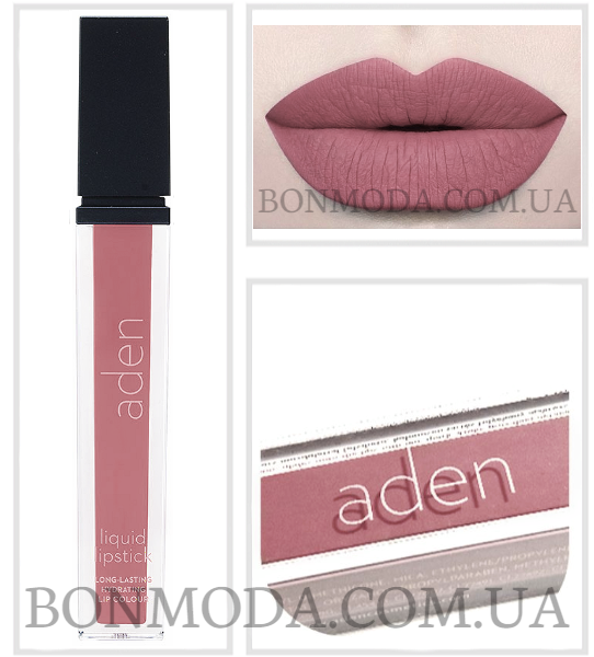 

Помада суперстойкая жидкая Aden Liquid Lipstick "Corset" № 22