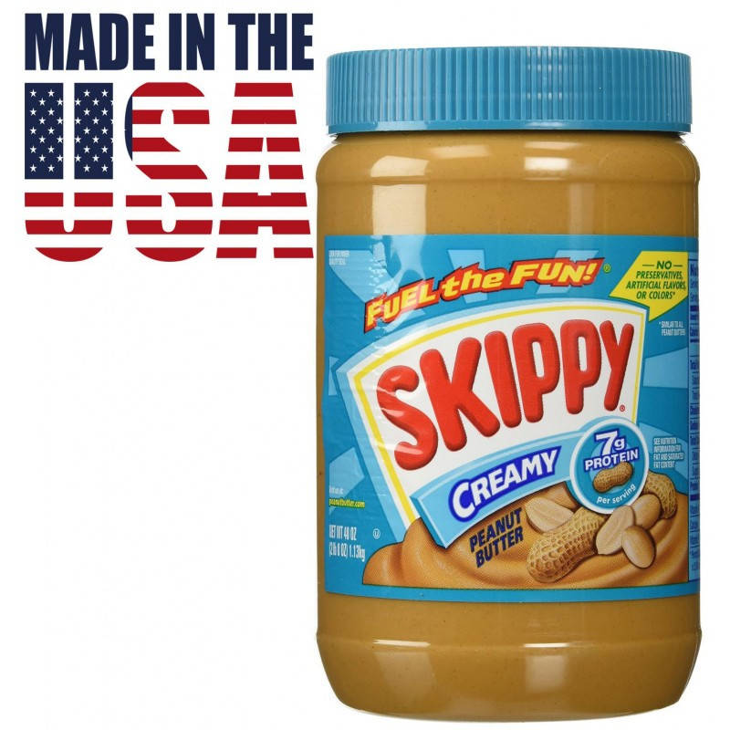 

Арахисовая паста (масло) Skippy Creamy 1,36 кг США