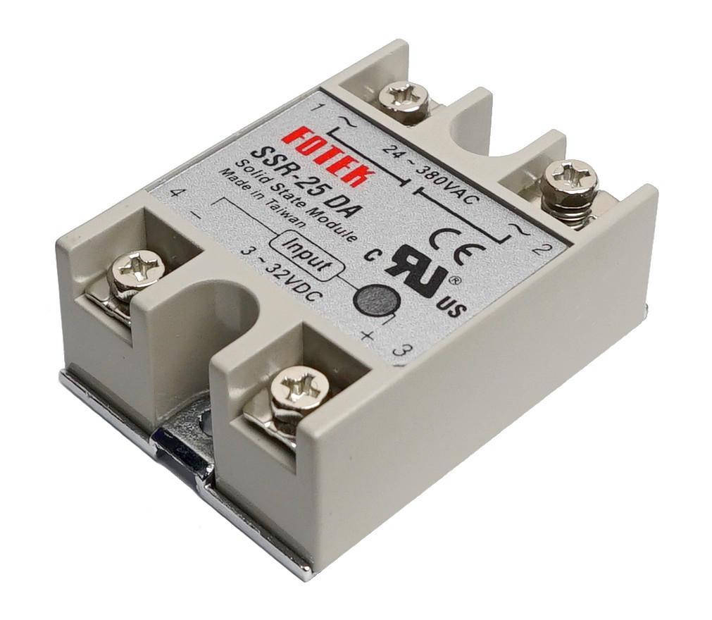 

Твердотельные реле SSR-25DA 24/380VAC