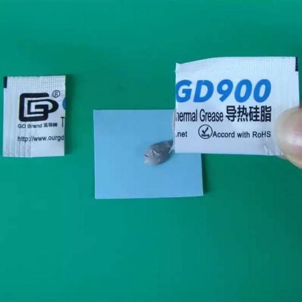 

Термопаста GD900 0,5г, пакетик, термо паста для ПК и консолей