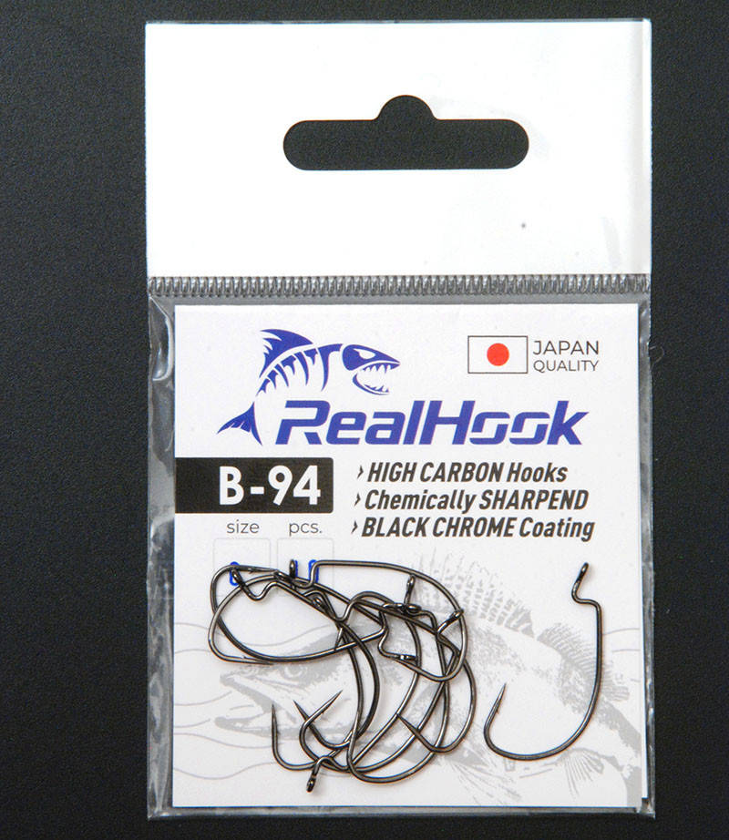

Крючок офсетный RealHook B-94 #3/0 (4шт/уп)