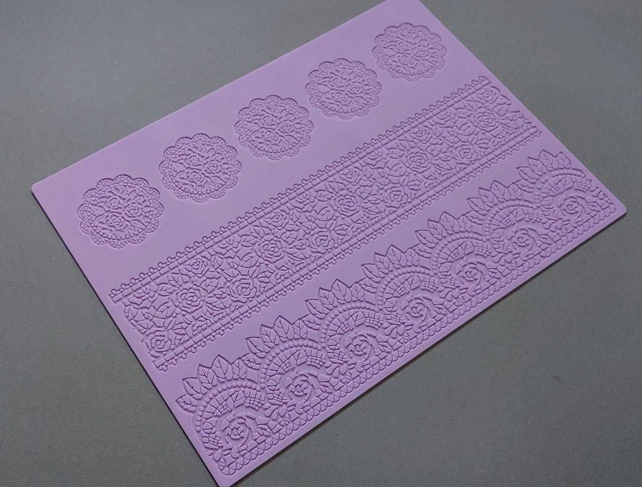 

Коврик силиконовый текстурный для айсинга