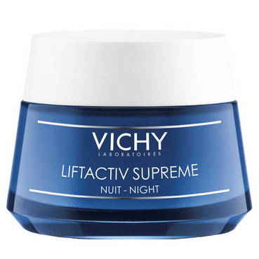 

Подтягивающий ночной крем для лица Vichy LiftActiv Supreme Night против морщин, 50 мл
