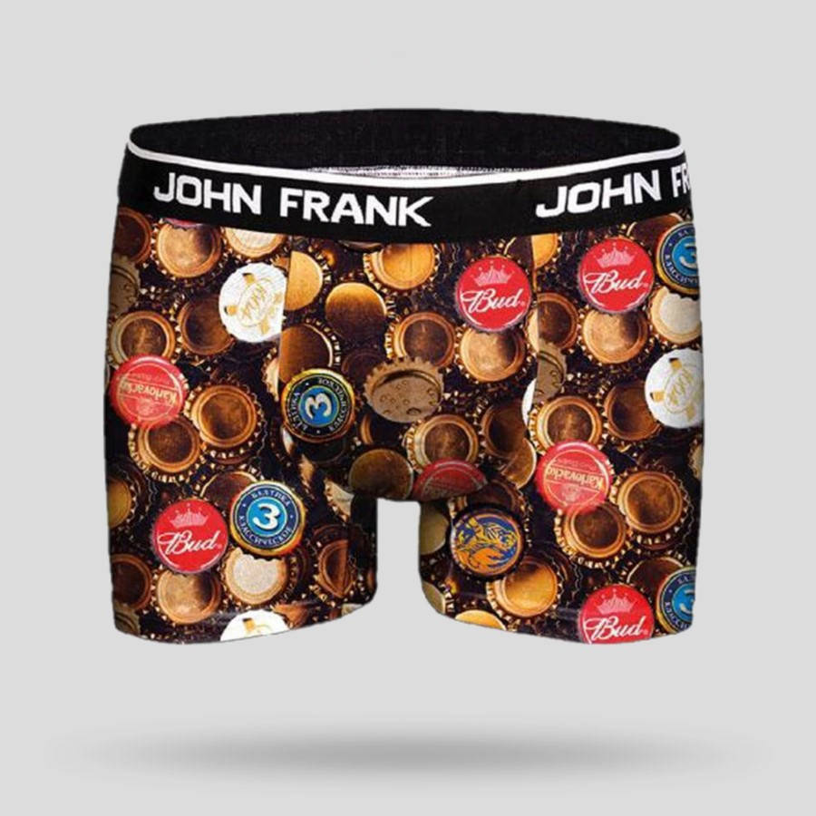 

Трусы мужские John Frank разноцветные JFBD317 XL, Коричневый