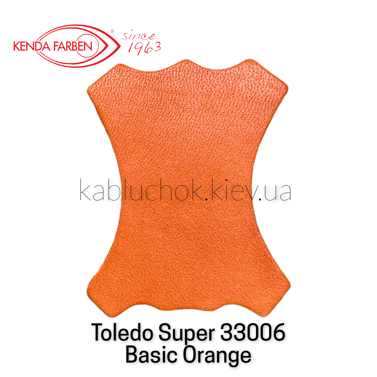 

Краска для кожи Kenda Farben TOLEDO SUPER 100/1000 мл 45 цветов 100, 33006 Basic Orange