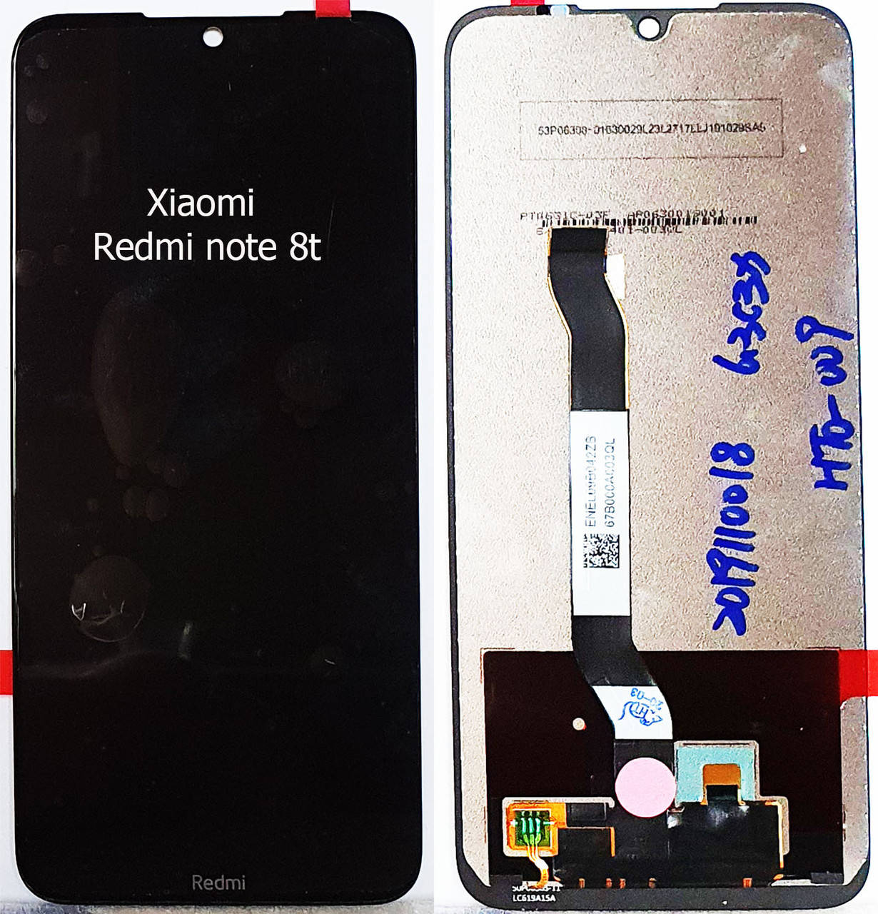 

Модуль ( дисплей + сенсор ) Xiaomi redmi Note 8t чорний, Черный