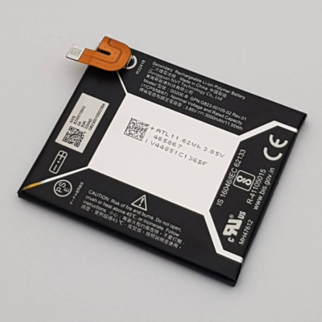 

Батарея G020E-B Google Pixel 3a Сервисный оригинал с разборки (износ до 10%)