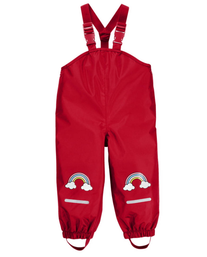 

Полукомбинезон-дождевик для девочки Impidimpi 261592 86-92 СМ Бордовый 67409