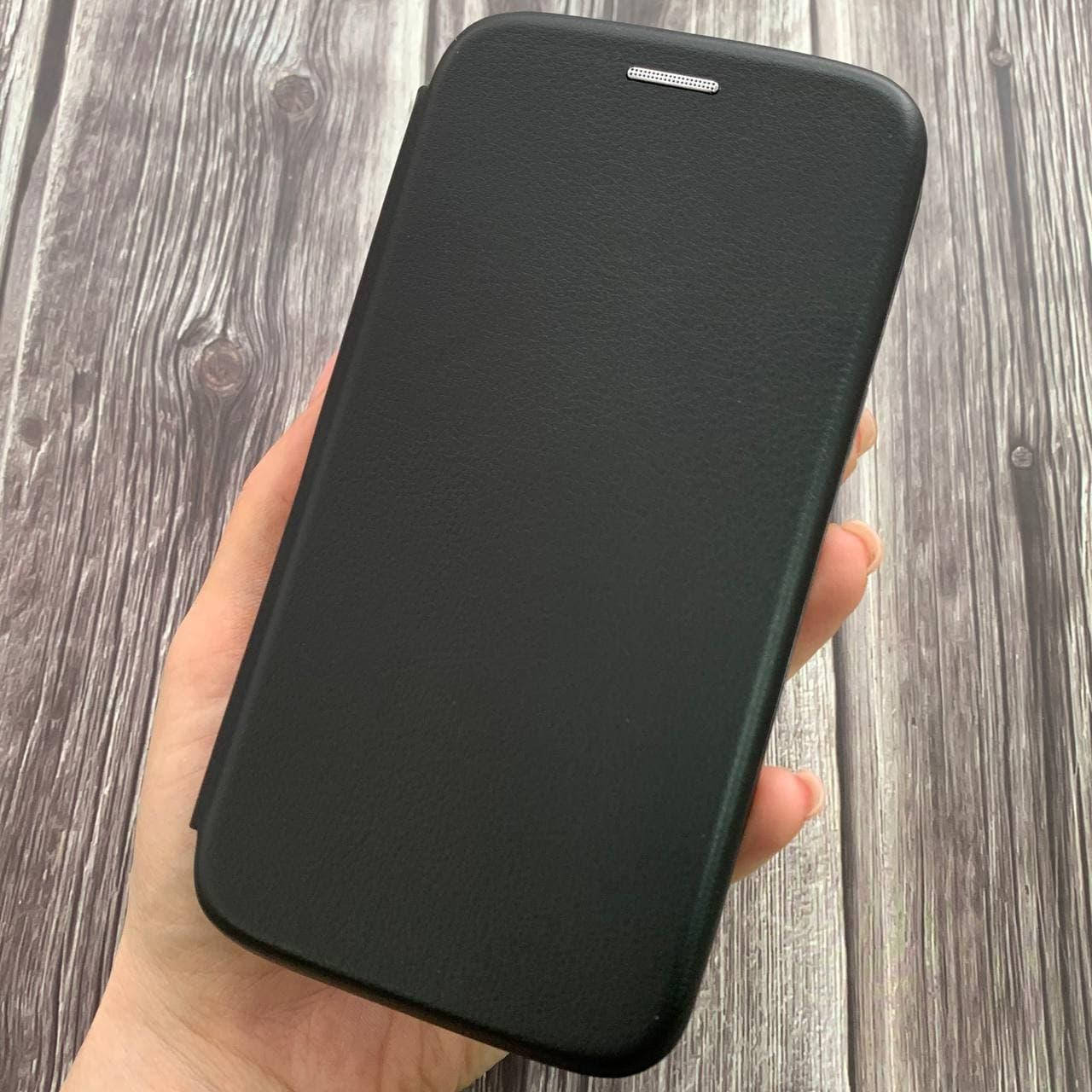 

Чехол книга для Samsung J5 2015 J500 с эко кожи с подставкой книжка на телефон самсунг дж5 дж500 черная STN, Черный
