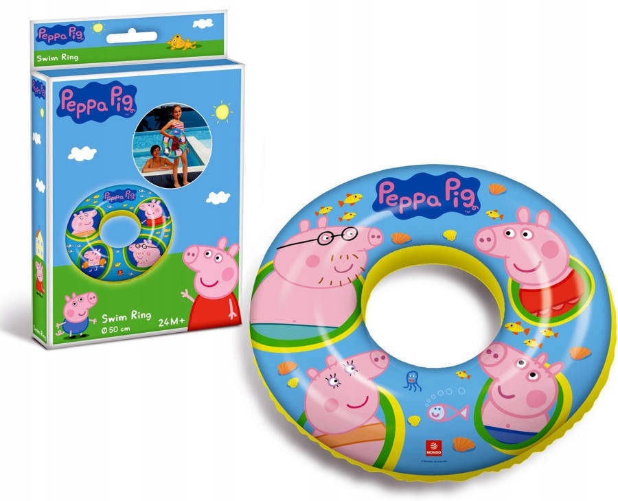 

Надувной круг "Peppa Pig" MONDOTOYS 50 x 50 см