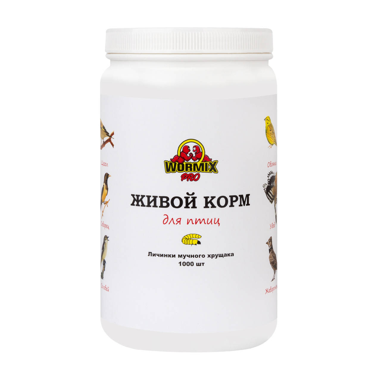 

Живой корм для птиц – Мучной хрущак 1000 шт. Мучной червь