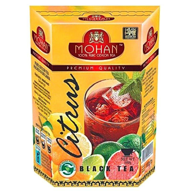 

Чай черный с цитрусовыми Mohan 100 гр