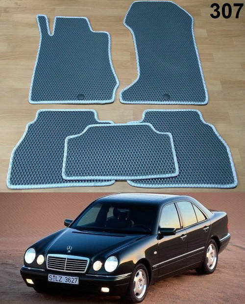 

Коврики ЕВА в салон Mercedes E-Class W210 '95-02, Черный