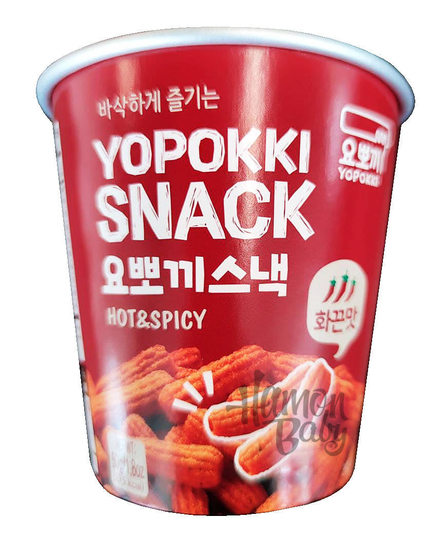 

Снек Йопокки (Yopokki) острый и пряный (hot & spicy), 50 г, ТМ Young Poong, Южная Корея