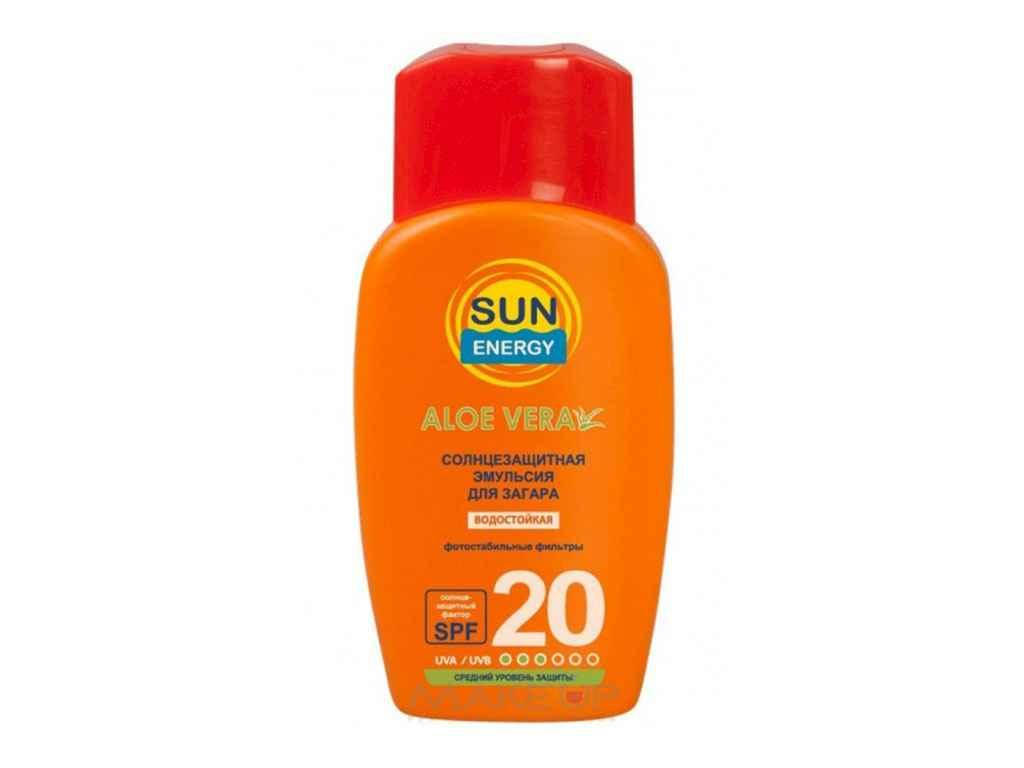 

Емульсія для засмаги SPF 20 150мл ТМ Sun Energy
