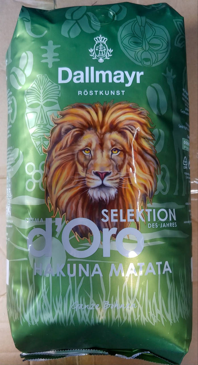 

Dallmayr Crema D'Oro Hakuna Matata Selektion кофе в зернах 1кг