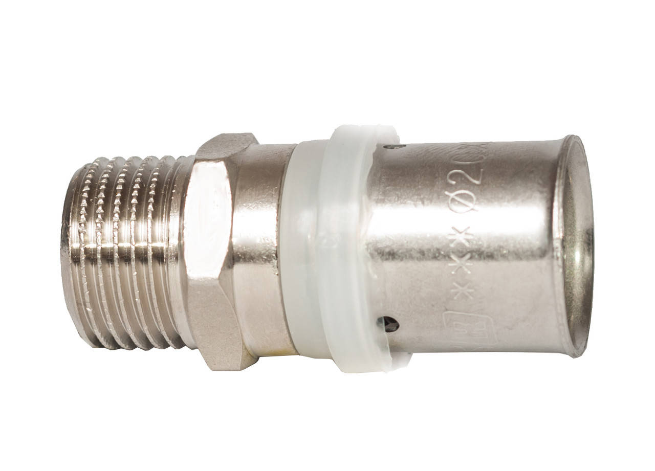 

Муфта под опрессовку 16 х 1/2" Нар. RSk Италия 100/200