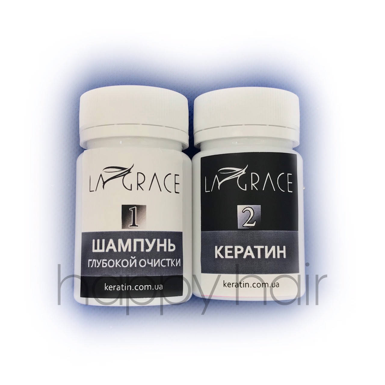 

Набор для кератинового выравнивания волос LaGrace 2х100 г