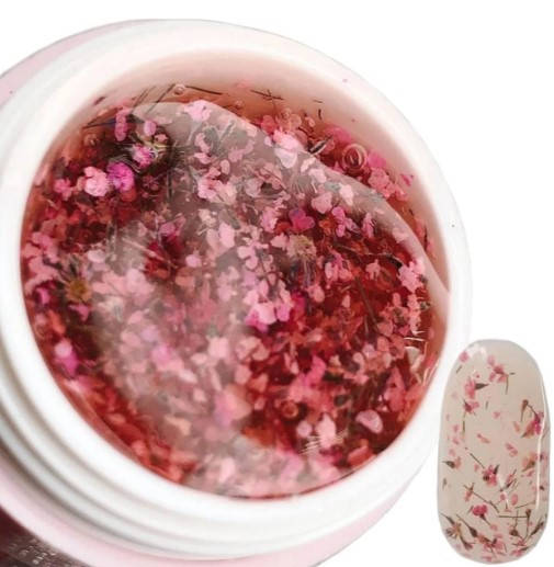 

Saga Flower Fairy Gel гель с сухоцветами №04, Коричневый