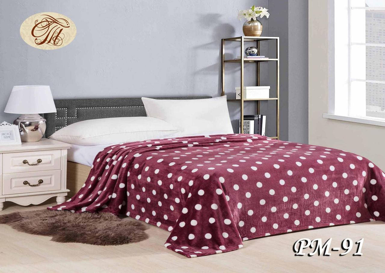 

Плед-покрывало из микрофибры "Горошек" (200х220)