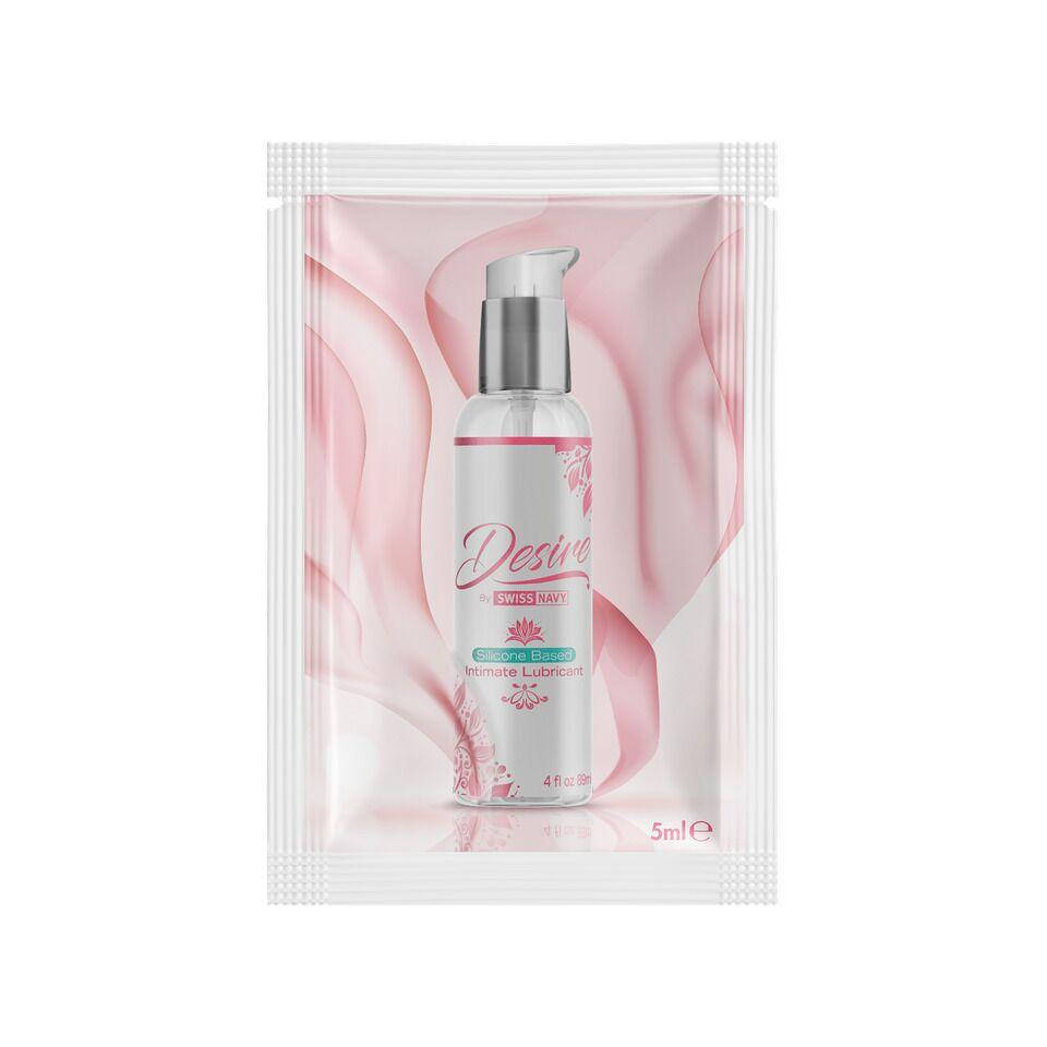 

Пробник лубриканта на силиконовой основе Desire by Swiss Navy 5 мл sexx