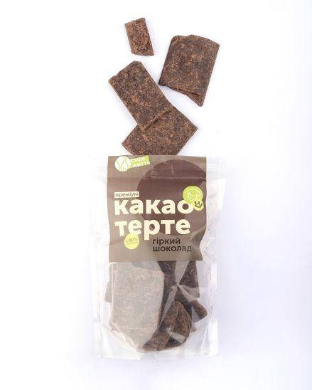 

Какао терте преміум (гіркий шоколад), 100 г Смак Життя
