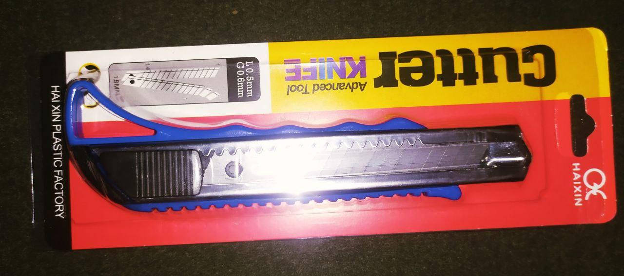 

Нож Канцелярский HAXIN 18mm