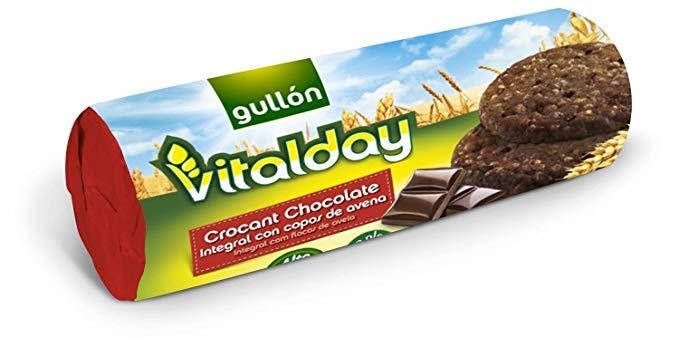 

Печенье злаковое с овсяными хлопьями и кусочками шоколада Gullon 280г Испания