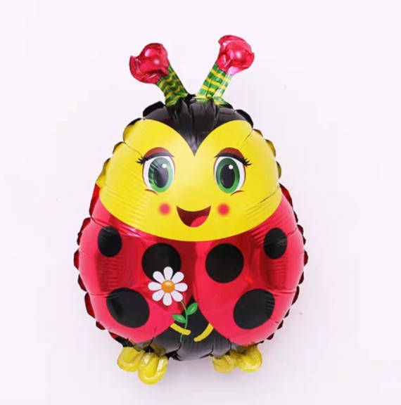 

Фольгированный мини-шар "Божья коровка" 40х25 см (Китай)