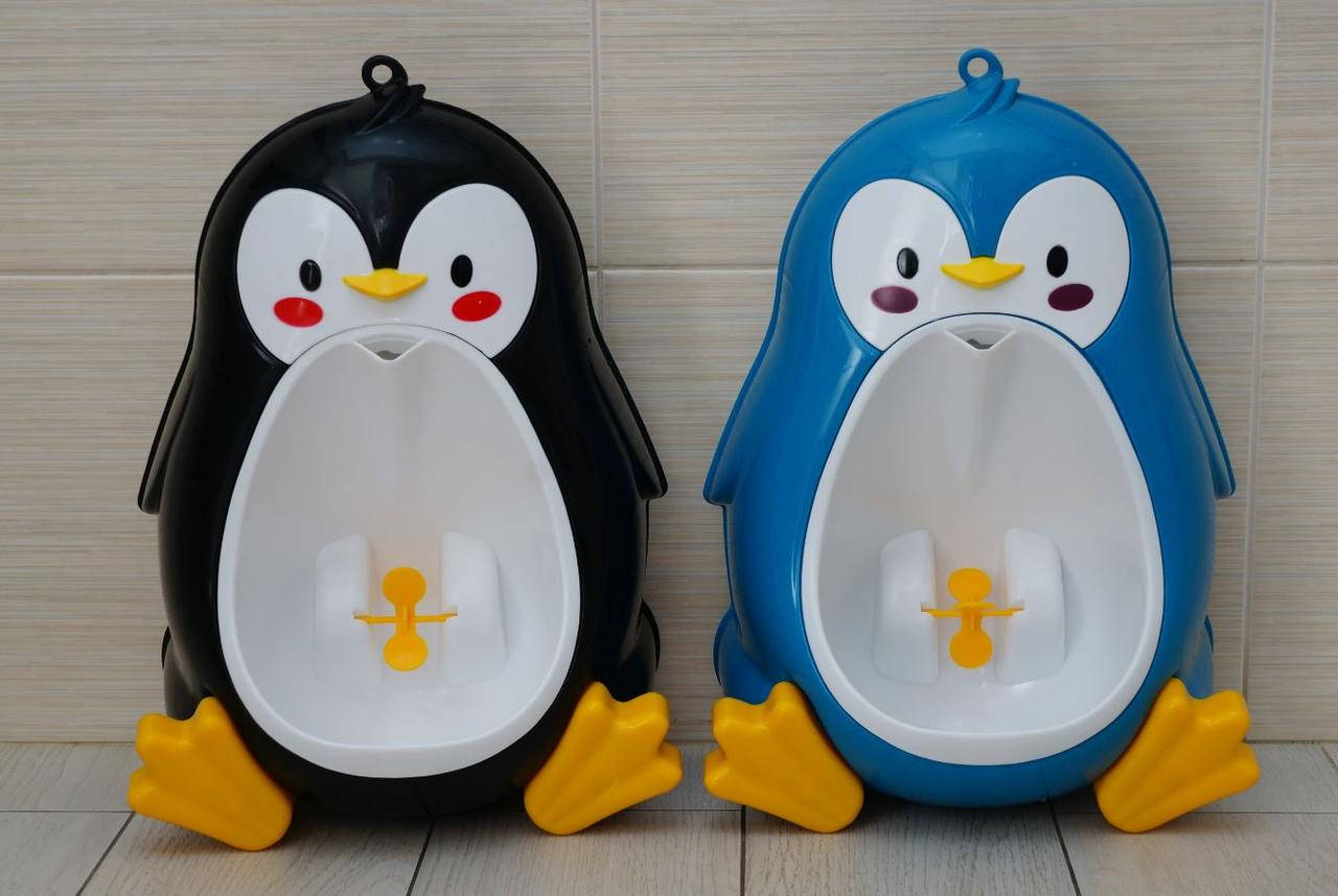 

Писсуар детский Пингвин, Черный