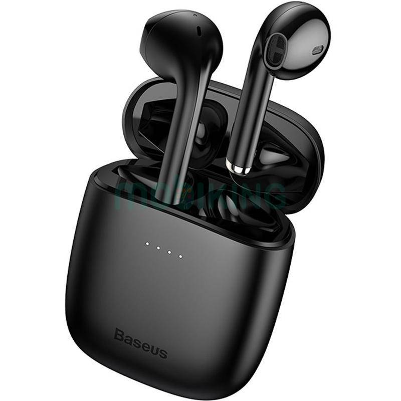 

Беcпроводные Наушники Stereo Bluetooth Headset Baseus W04 Black, Черный