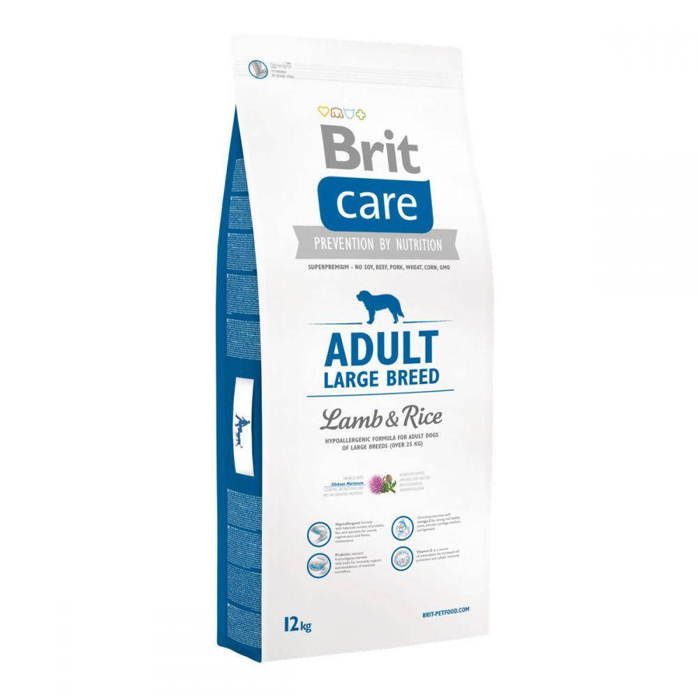 

Brit Care (Брит кеа) Adult Large Breed Lamb & Rice сухой корм для собак крупных пород с ягненком, 12 кг