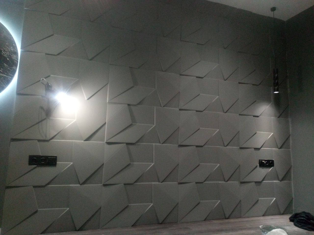 

3D гипсовые панели для стен 3Д Скала декоративные стеновые 40×80×3