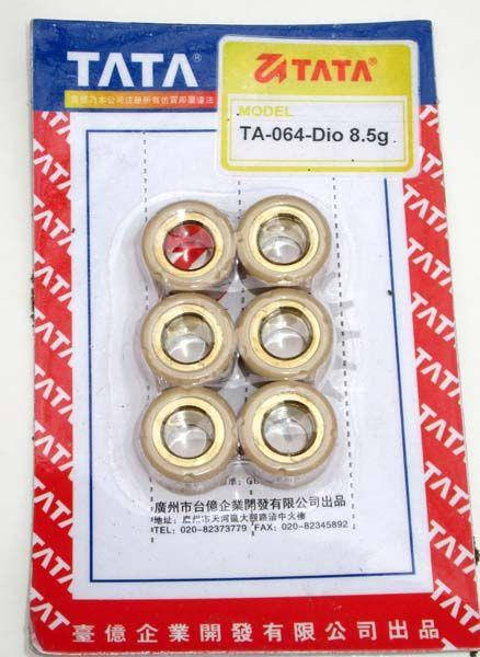 

Ролики вариатора 4Т 139QMB 8,5г (16*13) "TATA"