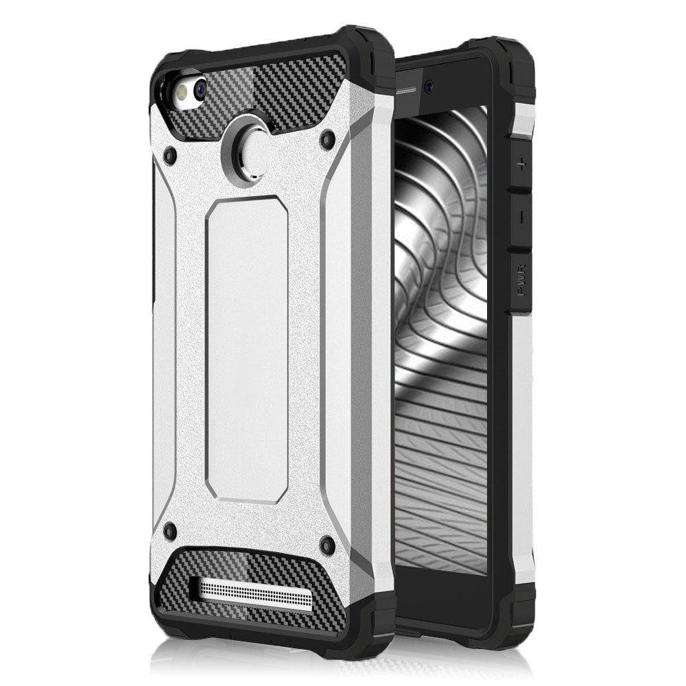 

Чехол Guard для Xiaomi Redmi 3s / 3 Pro бампер бронированный Immortal Silver