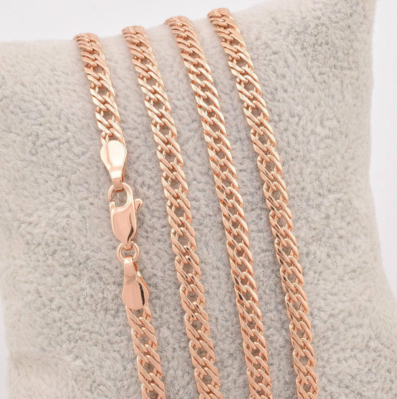 

Цепочка Ромбик 50209 ширина 5 мм позолота РО длина 50