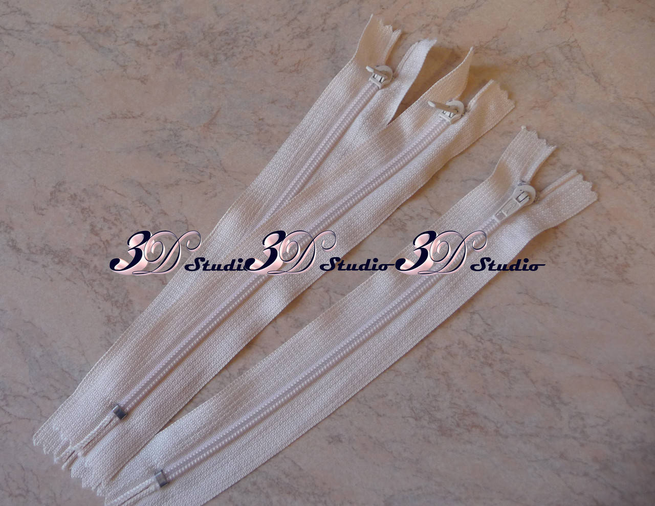 

Молния брючная Т3 18 см бежевая, Бежевый