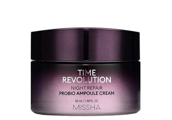 

Missha Time Revolution Night Repair Probio Ampoule Cream Ночной омолаживающий ампульный крем 25 мл